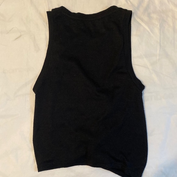 Like New Aritzia Wilfred Free Black Tank with Front Twist - Size Small - Picture 2 of 2